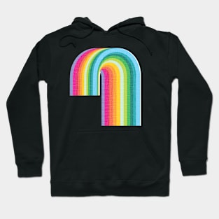 Retro Rainbow Hoodie